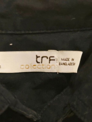 Traffic People TRF black shirt, sizes S and M