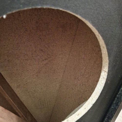 Speaker boxes like new, set of 2, wooden with black fabric