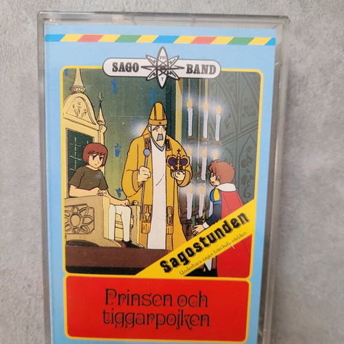 Prinsen och tiggarpojken cassette used in Swedish