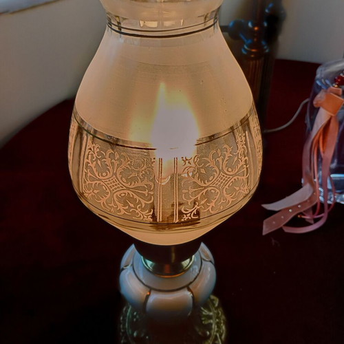 Table lamp used, height 0.36 m