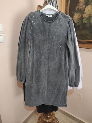 Clockhouse vintage dress 100% cotton like new, size M