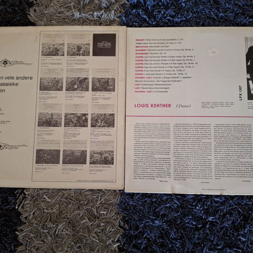 2 classical music LPs used