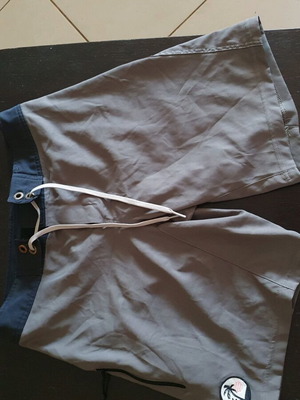 Decathlon swim shorts used, size small with zip pocket