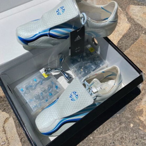 Adidas F50.6 Tunit Upper football boots new, deadstock, white and blue