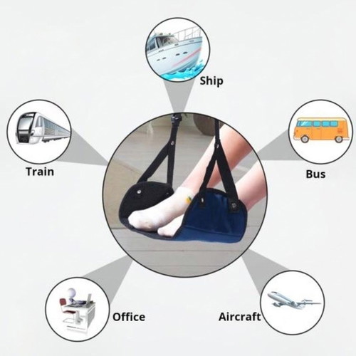 Foot hammock with adjustable strap, new