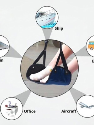 Foot hammock with adjustable strap, new