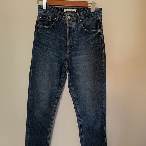 Stradivarius mom fit jeans like new, dark blue, size S