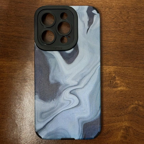iPhone 14 Pro case blue with waves new