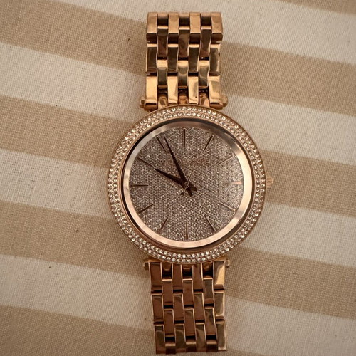 Michael Kors wristwatch new, pink, men's