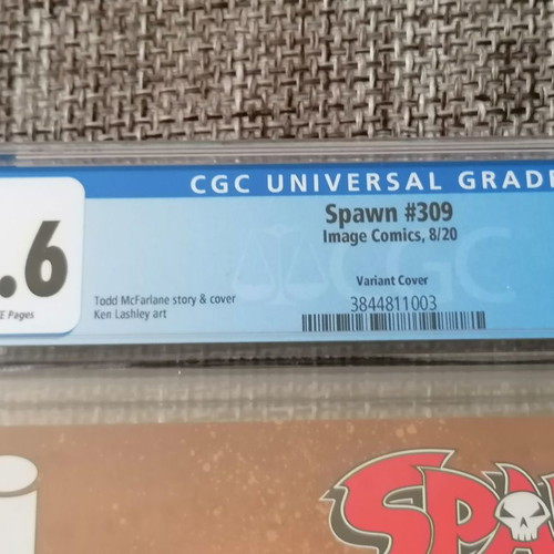 Spawn 309 CGC 9.6 Image comics in excellent condition