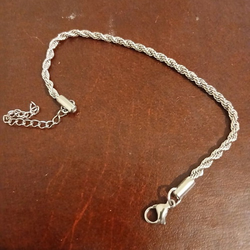 Silver-plated wrist chain new, high-quality plating