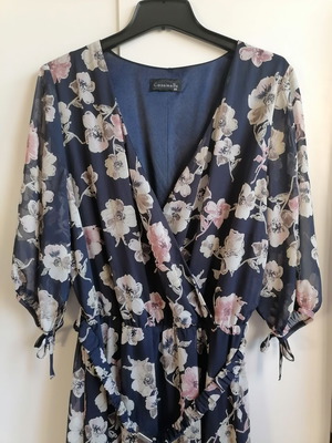 Cossinelle φόρεμα μάξι 3XL, μπλε