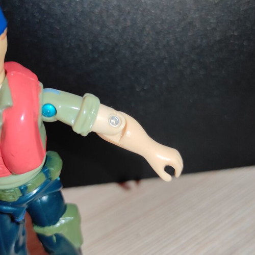 G.I.JOE Cutter (v1) 1984 action figure used, Hasbro