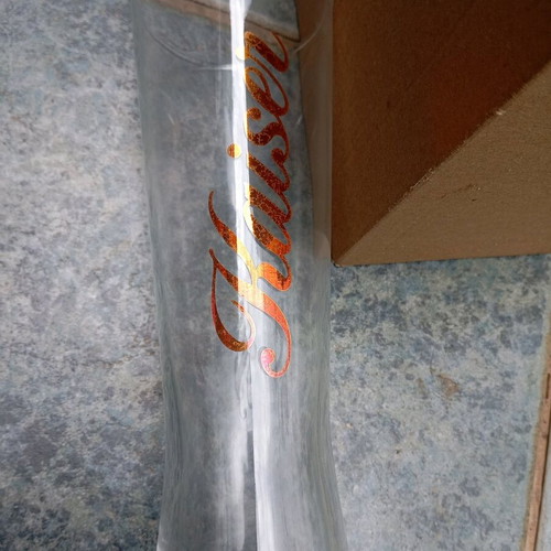 Set of 6 beer glasses new