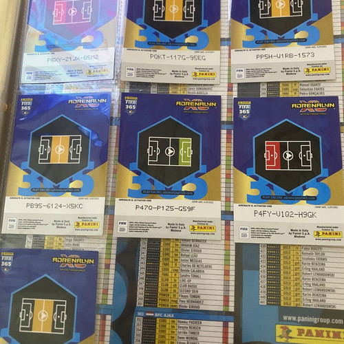 Κάρτες Panini Adrenalyn XL FIFA 365 2023, σετ 7 τεμ.