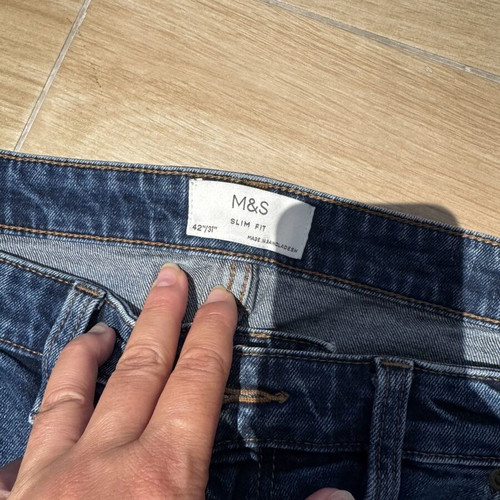 Marks & Spencer men's jeans size XXL like new, blue