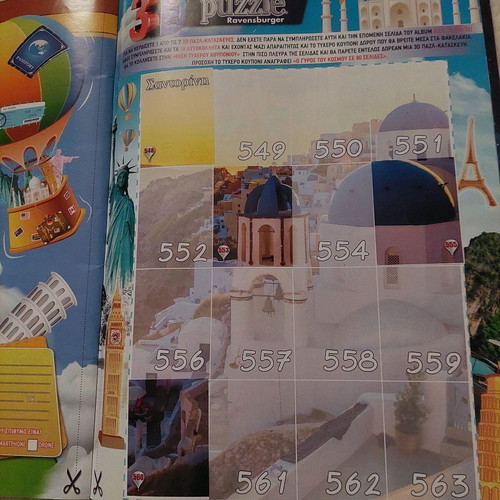 Sticker album Around the World in 80 Pages used