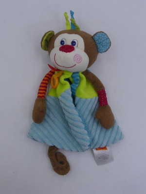 Haba plush monkey doll used, baby toy