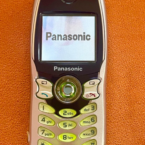 Panasonic EB-GD67 used phone with original box and charger