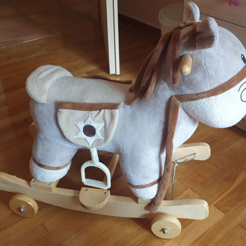 Moni rocking horse/donkey used with donkey sound