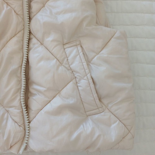 Zara sleeveless jacket for 6 years old, like new, beige, size 116 cm