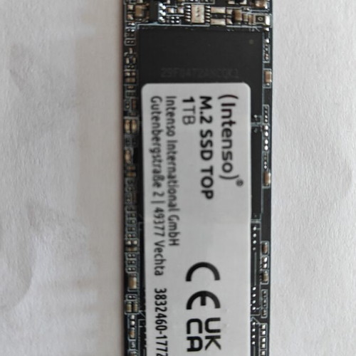 Intenso M.2 SSD TOP 1TB M2280 like new