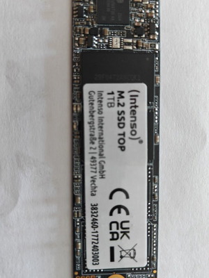 Intenso M.2 SSD TOP 1TB M2280 like new