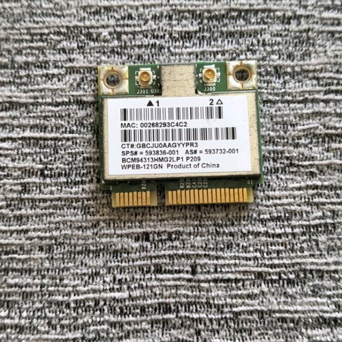 Mini PCI-Express HP 593836-001 Broadcom 4313AGN used