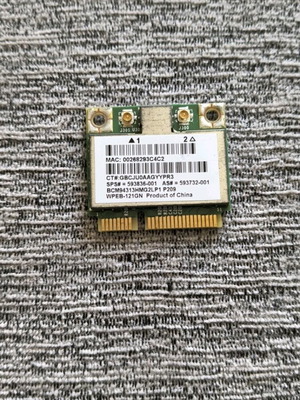 Mini PCI-Express HP 593836-001 Broadcom 4313AGN used