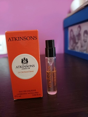 Δείγμα Atkinsons 24 Old Bond Street 2ml μεταχειρισμένο Eau de Cologne
