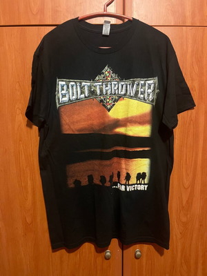 Bolt Thrower For Victory T Shirt μέγεθος M Gildan μαύρο καινούργιο