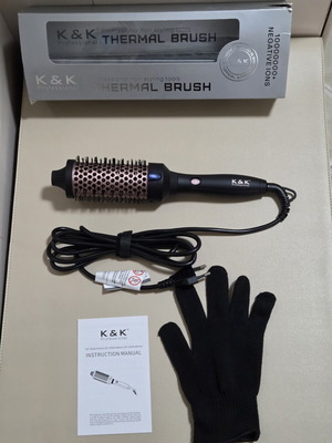 K&K Professional θερμική βούρτσα μαλλιών με ιοντική τεχνολογία