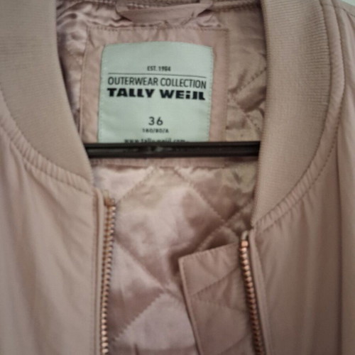 Tally Weijl women's spring jacket used, size 36 small, sapio apple color