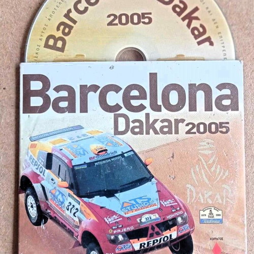 Barcelona Dakar 2005 Cars Rally like new DVD