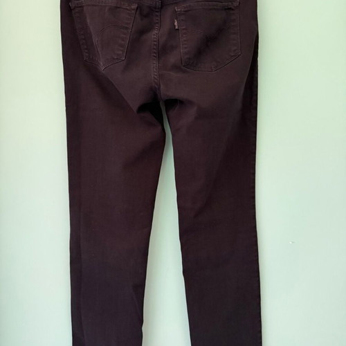 Levi's 514 straight black jeans like new, size M
