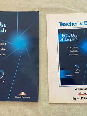 FCE Use of English βιβλία μαθητή και δασκάλου καινούργια για προετοιμασία Cambridge
