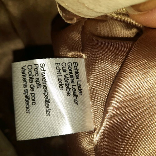 Women's leather jacket camel like new