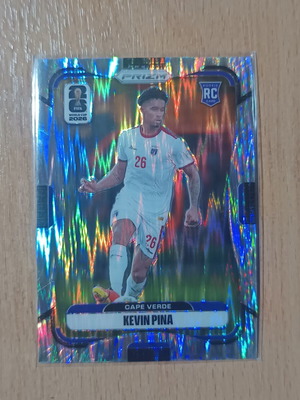 Panini Prizm World Cup 2026 Kevin Pina Rookie Card #174 Mojo Wave Parallel