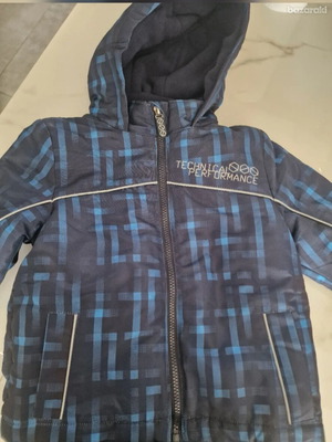 Boy's jacket with built-in lining, like new, size 98 cm, 3 years