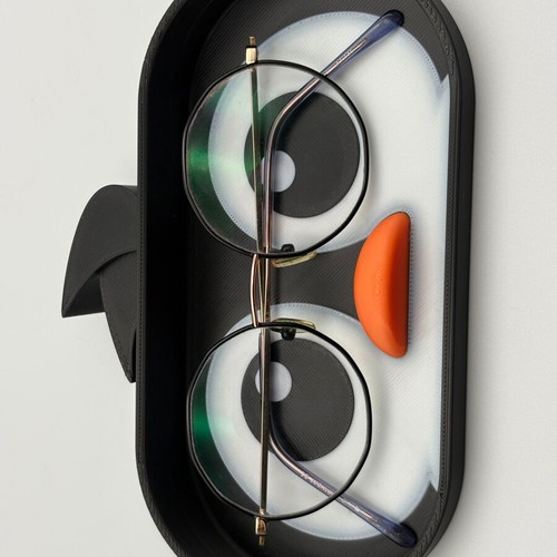 Glasses Tray Penguin 3D Printed New