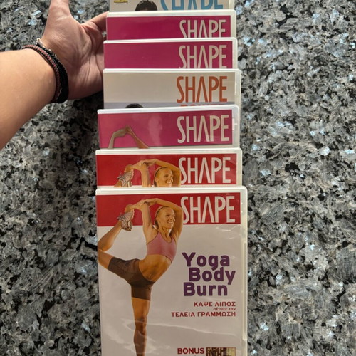 Shape fitness DVD set like new