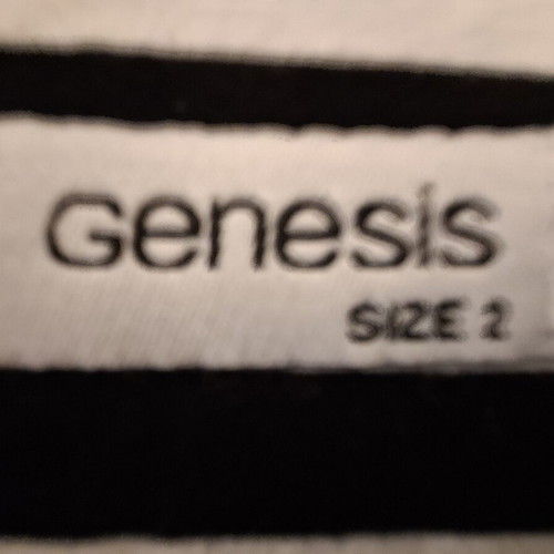 Genesis sleeveless cardigan, blue cotton