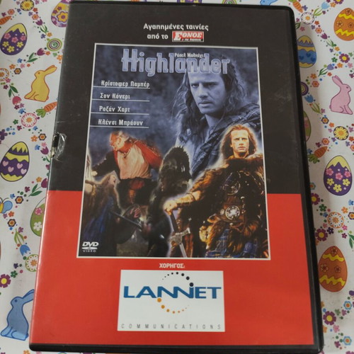 Highlander DVD used with subtitles