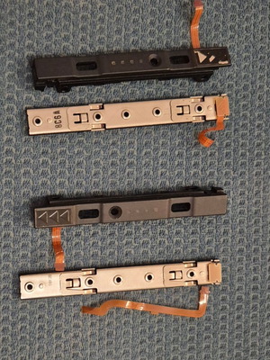 Nintendo rail slide bar right used, set of 2 for Switch