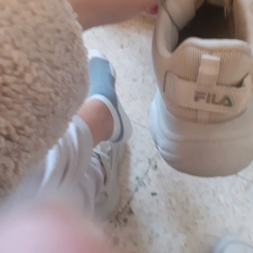 FILA Memory Musha women's sneakers used, beige, size 39