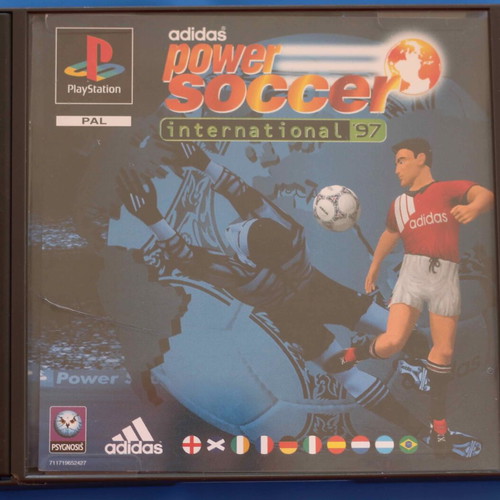 Adidas Power Soccer International '97 PlayStation 1 used with booklet