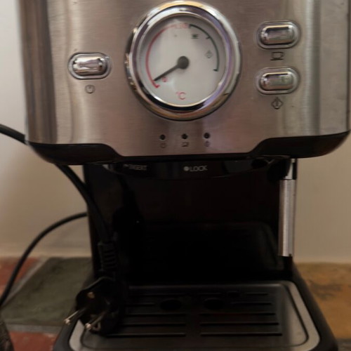 Espresso machine Mics used with milk frother nozzle