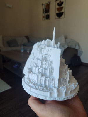 Minas Tirith Lord of the Rings figure like new