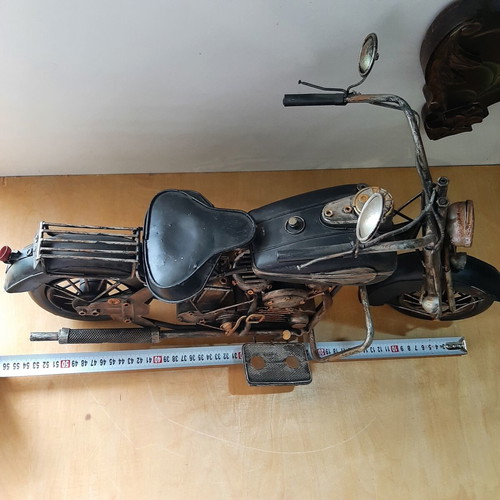 Metal Chopper Style Handmade Motorcycle 55cm used