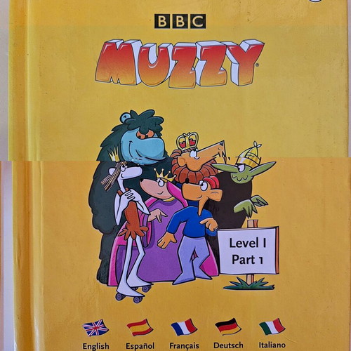 BBC Muzzy English Learning Book new with CD